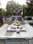 Wac�aw Janiszewski upami�tniony na imiennej tablicy epitafijnej grobu rodzinnego na Cmentarzu Komunalnym we W�oc�awku, Al. Chopina. Stan z dn. 7 sierpnia 2019 r. (fot. Rafa� Michalak).