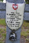 Ryszard Nowak, upami�tniony na imiennej tablicy epitafijnej na kwaterze wojennej na cmentarzu rzymskokatolickim w Rybnie. Stan z 2005r.