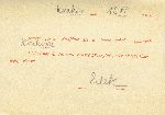 Awers karty pocztowej z zawiadomieniem o pobycie w obozie jenieckim w Krakowie-D�biu wys�anej dn. 16 listopada 1939 r. przez kpt. Edwarda Mamunowa do szwagra Edmunda Romockiego w Kro�nie (dok. ze zb. rodzinnych).