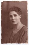 Helena Kubich, przysz�a �ona Konstantego Wojtani, stycze� 1924 r. (fot. ze zb. rodzinnych).