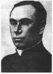 Ks. Pawe� Kwiatkowski, proboszcz parafii Soczewka (fot za: Chudzy�ski M., Sesja w TNP. W 60 rocznic� Wrze�nia 1939 roku na ziemi p�ockiej, "Notatki P�ockie", 1999, nr 3 (180), s. 46)