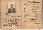 Ksi��eczka wojskowa Franciszka Stanis�awa Pilarskiego, s. 2-3 (dok. z archiwum rodzinnego).