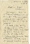 List Zenona Krzywi�skiego do rodziny napisany 31 sierpnia 1939 r. w Morawinie k. Kalisza (dok. ze zb. rodzinych).