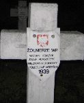 Marcin (Marian) Ksi��yk, upami�tniony na imiennej tablicy epitafijnej na cmentarzu wojennym w Sochaczewie - Trojanowie, Al. 600-lecia. Stan z 2005 r.