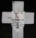 Miko�aj Terenz (Trec), upami�tniony na imiennej tablicy epitafijnej na cmentarzu wojennym w Sochaczewie - Trojanowie, Al. 600-lecia. Stan z 2005 r.