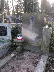 Mogi�a indywidualna na Cmentarzu Wojskowym w Warszawie, ul. Pow�zkowska - miejsce spoczynku ppor. Romana Niteckiego. Stan z dn. 02. 01. 2016 r. (fot. Krzysztof Go�dzik).