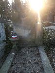 Mogi�a indywidualna na Cmentarzu Wojskowym w Warszawie, ul. Pow�zkowska - miejsce spoczynku ppor. Romana Niteckiego. Stan z dn. 02. 01. 2016 r. (fot. Krzysztof Go�dzik).