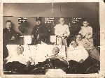 J�zef Nowak (le�y trzeci od lewej) w dniu 13. III. 1934 r. w szpitalu wojskowym w czasie leczenia zapalenia wyrostka robaczkowego (fot. ze zb. rodzinnych).