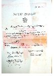 Patent oficerski nr 2274/1938 Stefana Wincentego Machnikowskiego wystawiony 22 wrze�nia 1938 r. (dok. ze zb. rodzinnych).