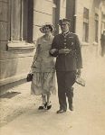 Walenty Nylec z �on� Salome� w Poznaniu (fot. ze zb. rodzinnych).