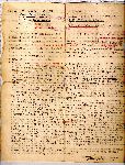Pismo G��wnego M�a Zaufania Oflagu VII A Murnau do Marii Stasikiewicz w Czortkowie (na r�ce W�. Seneckiego w My�lenicach) z 13 lipca 1944 r. z informacj� o okoliczno�ciach �mierci jej ma��onka, ppor. rez. J�zefa Mariana Stasikiewicza (dok. ze zb. rodzinnych).
