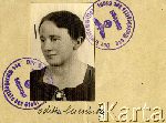 Rewers dowodu osobistego wystawionego dla Edyty Cieci�skiej, narzeczonej Stanis�awa Szcepanika, dn. 22 listopada 1939 r. w �miglu, pow. Ko�cian (fot. NN; zbiory Archiwum Fotografii O�rodka KARTA, Pogotowie Archiwalne [PA_033, udost�pni� Piotr Balcer], sygn. OK_025826b, http://foto.karta.org.pl/fotokarta/OK_025826b.jpg.php).
