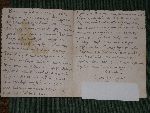 List narzeczonej Tadeusza Kalinowskiego, Marii Kaczy�skiej, zawiadamiaj�cy jego rodzic�w o �mierci syna, Kutno, 20.11.1939, s. 2-3 (archiwum rodzinne; fot. Arkadiusz Krzyczmonik).