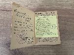Legitymacja odznaki pami�tkowej 62 pu�ku piechoty nadana ppor. rez. piech. Paw�owi Leonowi Wojtynowskiemu w dniu 14 lipca 1938 r. (dok. ze zb. rodzinnych).