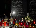 Wac�aw Michalski upami�tniony na jednej z imiennych zbiorczych tablic epitafijnych kwatery wojennej na cmentarzu parafii rzymskokatolickiej pw. �w. Anny w Piasecznie, ul. Ko�ciuszki (fot. Krzysztof Zembowicz).
