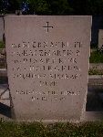 Kpr. Franciszek Biernacki upami�tniony na imiennej tablicy epitafijnej na mogile zbiorowej w wydzielonej kwaterze wojennej na cm. katedralnym w �owiczu. Stan z dn. 12.08.2012 r. (fot. B�a�ej Kucharski).
