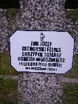 Feliks Ciechorski (Cichorski) upami�tniony na imiennej tablicy epitafijnej na mogile zbiorowej na cm. wojennym w Rydwanie. Stan z dn. 31.08.2012 r. (fot. B�a�ej Kucharski).

