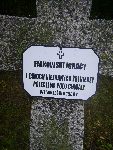 Ignacy Falkowski (Fa�kowski) upami�tniony na imiennej tablicy epitafijnej na mogile zbiorowej na cm. wojennym   w Rydwanie. Stan z dn. 31.08.2012 r.                                (fot. B�a�ej Kucharski).