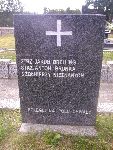Strz. Jakub Breiling upami�tniony na imiennej tablicy epitafijnej na mogile zbiorowej w obr�bie kwatery wojennej �o�nierzy Wojska Polskiego na cm. parafii rzymskokatolickiej pw. �w. Macieja Aposto�a i �w. Ma�gorzaty w Bednarach. Stan z dn. 06.09.2012 r. (fot. B�a�ej Kucharski).