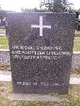 Kpr. Micha� Chodakowski (Chodkowski) upami�tniony na imiennej tablicy epitafijnej na mogile zbiorowej w obr�bie kwatery wojennej �o�nierzy Wojska Polskiego na cm. parafii rzymskokatolickiej pw. �w. Macieja Aposto�a i �w. Ma�gorzaty w Bednarach. Stan z dn. 06.09.2012 r. (fot. B�a�ej Kucharski).