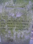 Strz. Dymitr Ogrodnik upami�tniony na imiennej tablicy epitafijnej na mogile zbiorowej na cm. wojennym w Kompinie. Stan z dn. 15.09.2012 r. (fot. B�a�ej Kucharski).