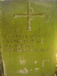 Strz. Jan Sujka upami�tniony (jako W�adys�aw S�jka?) na imiennej tablicy epitafijnej na jednej z mogi� zbiorowych na cm. wojennym w Kompinie. Stan z dn. 15. 09. 2012 r. (fot. B�a�ej Kucharski).