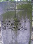 Plut. (pchor.) Tadeusz Michalski upami�tniony na imiennej tablicy epitafijnej na mogile zbiorowej na cm. wojennym w Kompinie. Stan z dn. 15.09.2012 r. (fot. B�a�ej Kucharski).