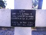 Strz. Wojciechowski upami�tniony na imiennej tablicy epitafijnej na mogile zbiorowej w obr�bie kwatery wojennej �o�nierzy Wojska Polskiego na cm. parafii rzymskokatolickiej pw. �w. Wawrzy�ca w Kocierzewie P�d. Stan z dn. 22.09.2012 r. (fot. B�a�ej Kucharski).