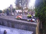 Grobowiec rodziny Bukowieckich w kt�rym pochowano p�k. Mariana Krudowskiego. Cmentarz katedralny w �owiczu, ul. Blich 8. Stan z dn. 17.09.2012 r. (fot. B�a�ej Kucharski).
