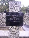 Strz. (kpt.) (Moszek) Wszendobylski upami�tniony na imiennej tablicy epitafijnej na mogile zbiorowej w obr�bie kwatery wojennej �o�nierzy Wojska Polskiego na cm. parafii rzymskokatolickiej pw. �w. Bart�omieja Aposto�a w Domaniewicach. Stan z dn. 20.09.2012 r. (fot. B�a�ej Kucharski).