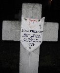 Jan Murawski, upami�tniony na imiennej tablicy epitafijnej na cmentarzu wojennym w Sochaczewie - Trojanowie, Al. 600-lecia. Stan z 2005 r.
