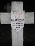 Stefan Graczyk, upami�tniony na imiennej tablicy epitafijnej na cmentarzu wojennym w Sochaczewie - Trojanowie, Al. 600-lecia. Stan z 2005 r.