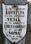 Andrzej Jan Chrzanowski, upami�tniony na imiennej tablicy epitafijnej w obr�bie kwatery wojennej na cmentarzu parafialnym w Juliopolu.