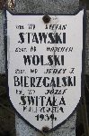 Stefan Stawski, upami�tniony na imiennej tablicy epitafijnej na wydzielonej kwaterze na cmentarzu rzymskokatolickim w Juliopolu. 