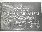 Epitafium w ko�ciele �w. Krzy�a w Warszawie (Laskowski, s. 178) 