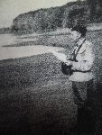 Por. Franciszek Brzozowski, zast�pca dow�dcy 3 szwadronu pionier�w Wlkp. BK. Poleg� dnia 10 wrze�nia pod Walewicami (fot. Abraham R., Wspomnienia wojenne znad Warty i Bzury, Warszawa 1969).