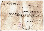 Zawiadomienie Biura Informacyjnego Polskiego Czerwonego Krzy�a w Warszawie z 12 marca 1940 r. o �mierci plut. W�adys�awa Polszakiewicza w odpisie sporz�dzonym 4 stycznia 1946 r. w Zarz�dzie Miejskim w Rawiczu (dok. ze zb. rodzinnych).