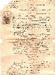 Dokument urodzenia Wiktora Nowaka wystawiony 14 lipca 1930 r. przez Urz�d Stanu Cywilnego w Jab�onna, pow. Wolsztyn (dok. ze zb. rodzinnych).