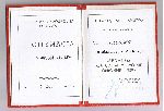 Legitymacja Medalu "Za Udzia� w Wojnie Obronnej 1939". nr 284-82-125 MW wydana Aleksandrowi Szyma�skiemu dn. 7 lipca 1982 r. (dok. ze zb. rodzinnych).