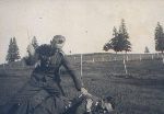 Ppor. Edward Lankamer w czasie s�u�by w 4 Pu�ku Artylerii Lekkiej w Inowroc�awiu, 1938/1939 r. (fot. ze zb. rodzinnych).