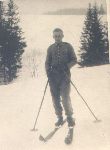 Ppor. Edward Lankamer w czasie s�u�by w 4 Pu�ku Artylerii Lekkiej w Inowroc�awiu, 1938/1939 r. (fot. ze zb. rodzinnych).