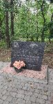 Pomnik ku czci ppor. pil. Piotra Ruszela wystawiony w Orchowie, w miejscu zestrzelenia kierowanego przez niego samolotu my�liwskiego PZL P-11c (fot. Olivier Dulas).