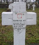 Wiktor Golasi�ski (Go�asi�ski), upami�tniony na imiennej tablicy epitafijnej na cmentarzu wojennym w Sochaczewie - Trojanowie, Al. 600-lecia. Stan z 2005 r.