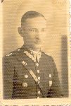 Stefan Fiedorow jako podporucznik 58 pu�ku piechoty w Poznaniu, po 15 sierpnia 1933 r. (fot. ze zb. rodzinnych).