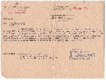 Pismo Biura Informacyjnego Polskiego Czerwonego Krzy�a w Warszawie z 14 lipca 1954 r. do Anny Salamonowicz ws. okoliczno�ci �mierci jej syna Stefana Salamonowicza (dok. ze zb. rodzinnych).