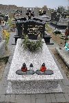 Nagrobek W�adys�awa i Eufemii Szyma�skich, zamordowanych w �ladowie - cm. parafialny w Brochowie.