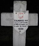 Wac�aw Zmitkowski, upami�tniony na imiennej tablicy epitafijnej na cmentarzu wojennym w Sochaczewie - Trojanowie, Al. 600-lecia. Stan z 2005 r.