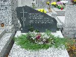W�adys�aw Janowski upami�tniony na tablicy nagrobnej grobu rodzinnego na Cmentarzu Br�dnowskim w Warszawie. Stan z dn. 31. 10. 2004 r. (fot. udost�pni�: Marek Janowski, syn weterana).