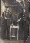 Franciszek W�c�a� (z prawej) wraz z koleg� w Rawickim Korpusie Kadet�w (fot. ze zb. rodzinnych).