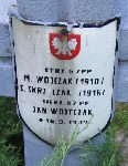 Jan Wojtczak, upami�tniony na imiennej tablicy epitafijnej na kwaterze wojennej na cmentarzu rzymskokatolickim w Rybnie. Stan z 2005r.